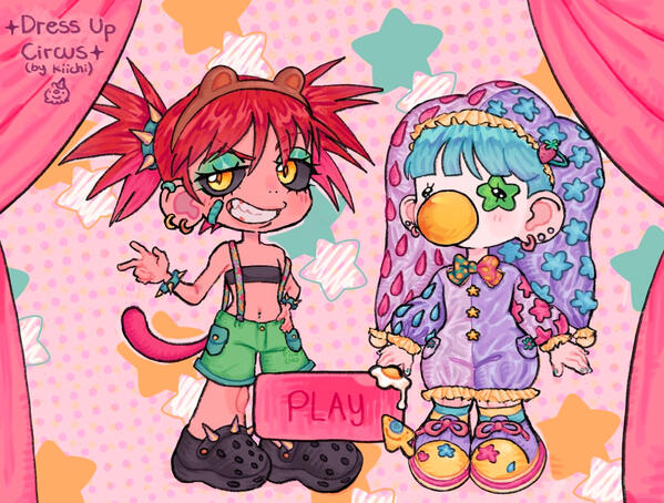 Dress Up Circus title screen, 2026